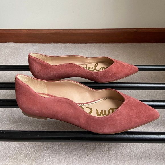 SAM EDELMAN Women Suede Pointy Toe Shoes NEW NWOB - Picture 6 of 8